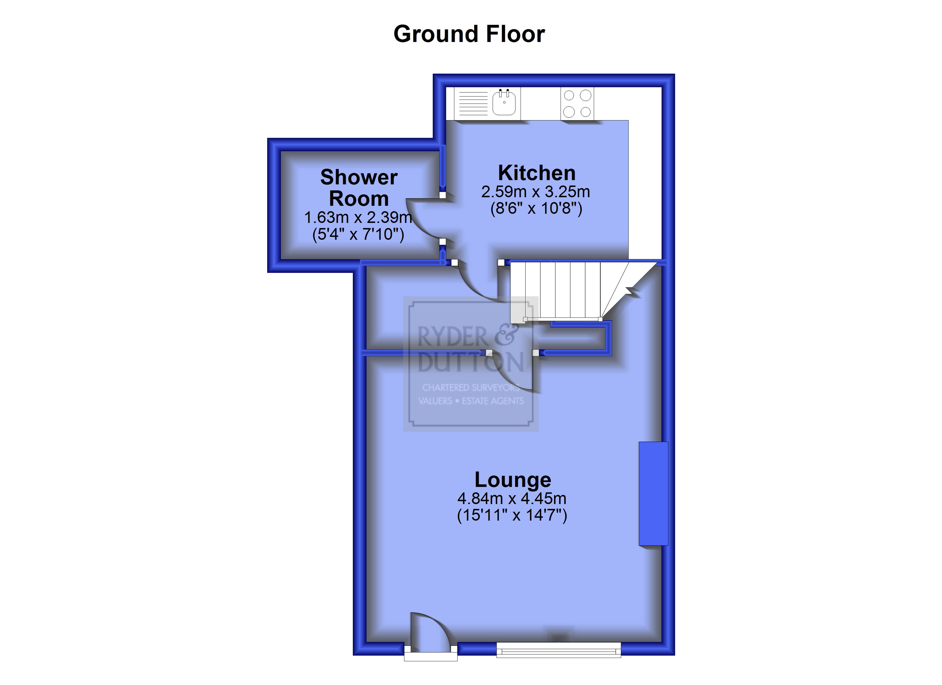 190a, Woodhead Road, Holmfirth floorplan