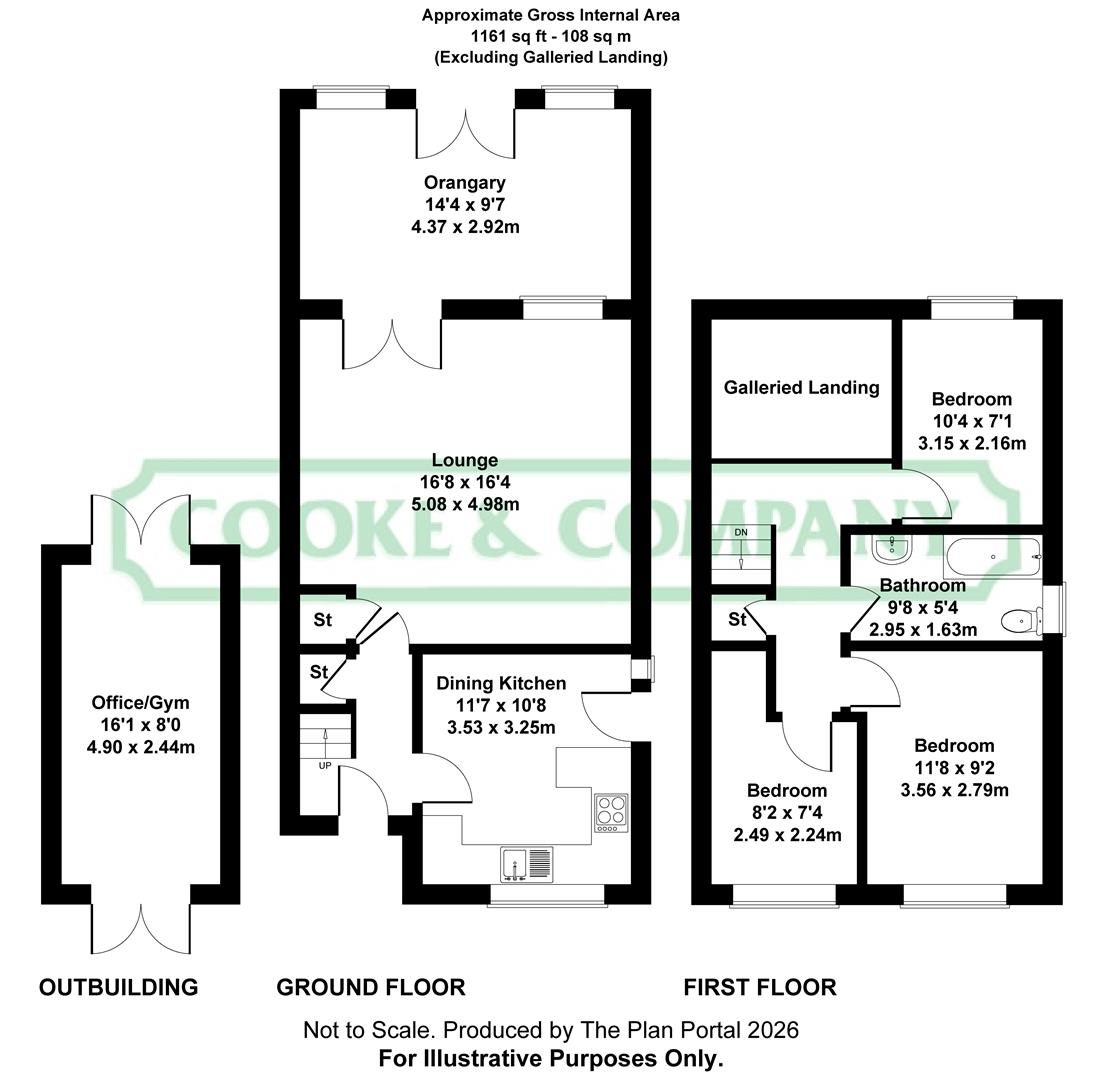 318, Holden Road, Leigh floorplan