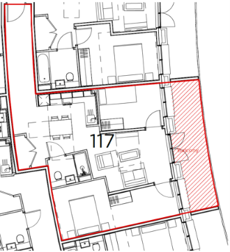 Apartment 108 Sapphire Court, 215, Bradford Street, Birmingham floorplan