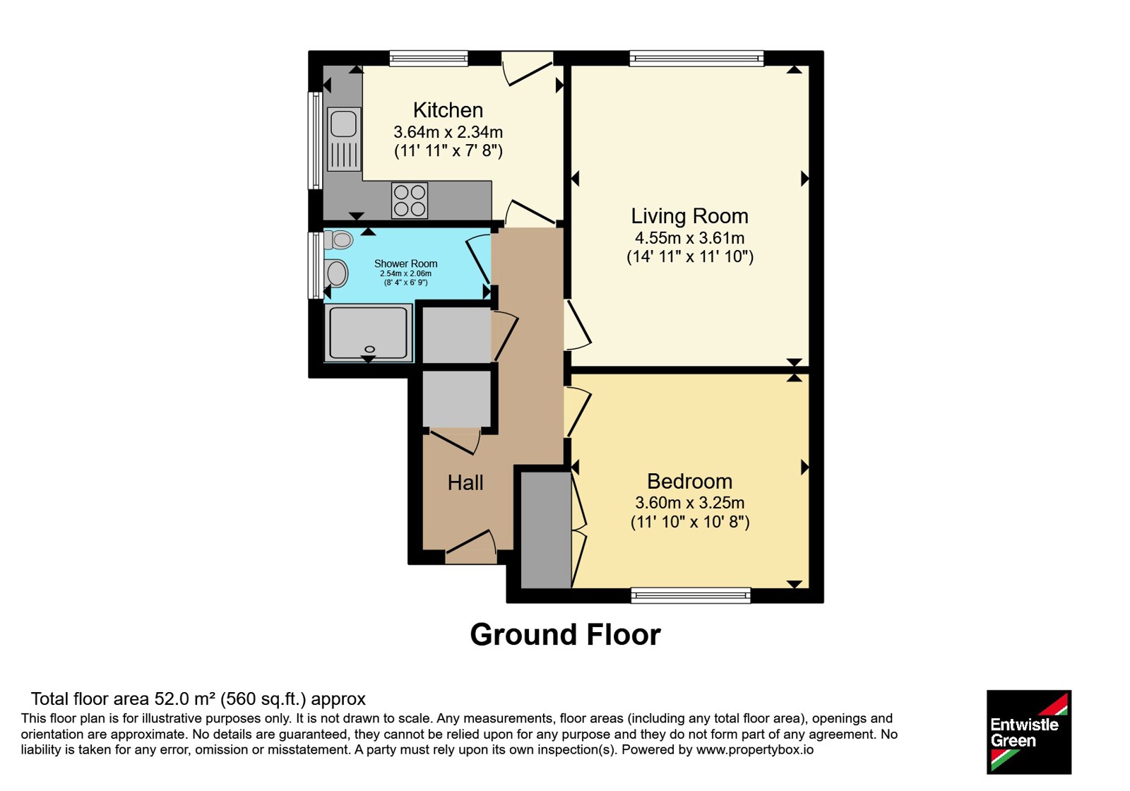 5, Midland Terrace, Merseyside floorplan