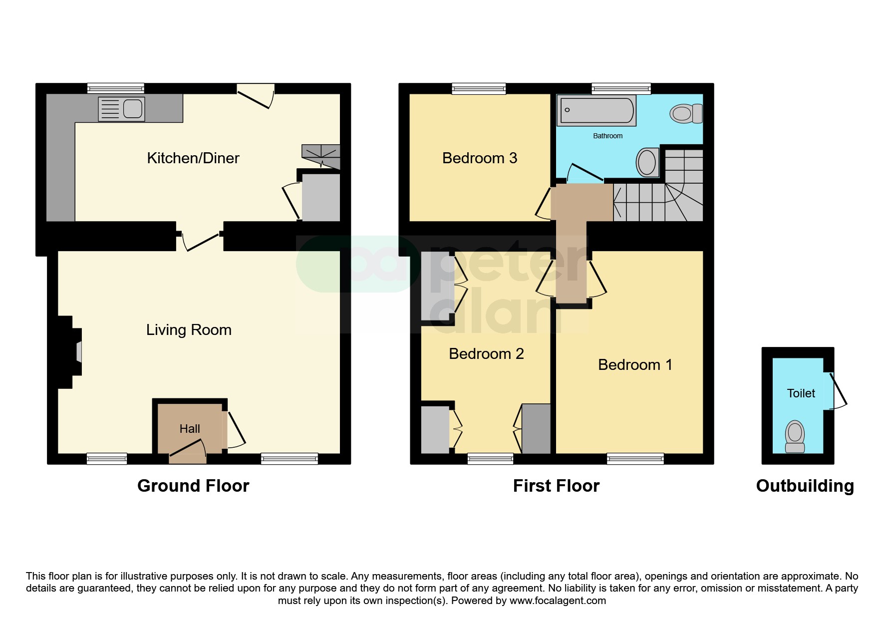 17, Commercial Street, Treharris floorplan