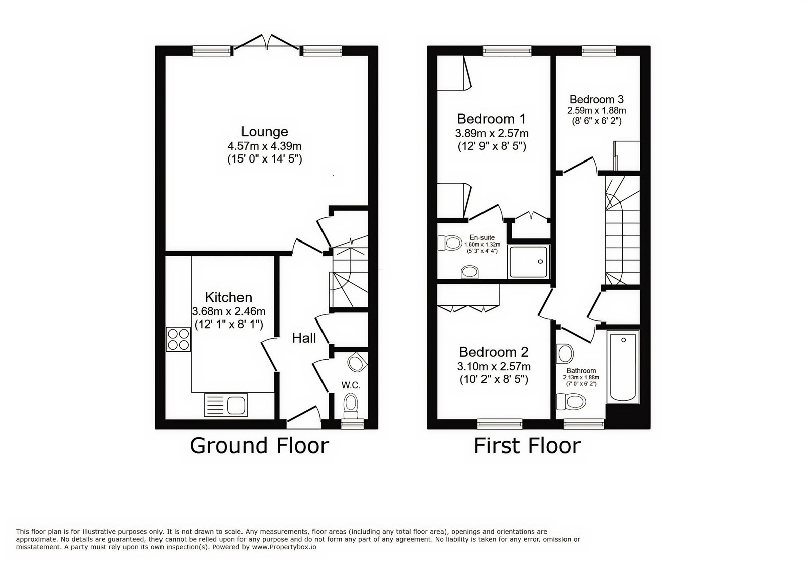 24, Nutmeg Close, Aylesbury floorplan