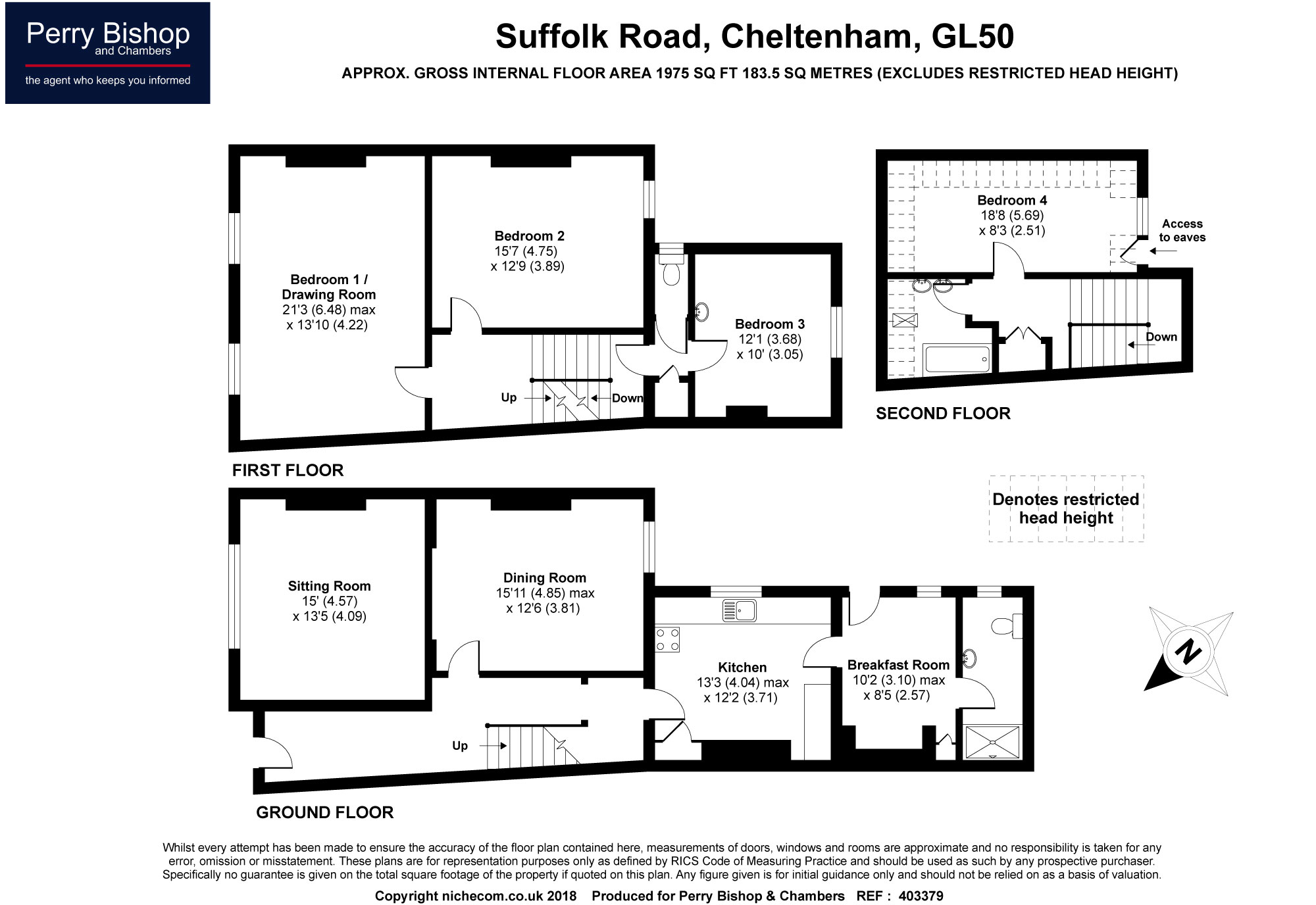 4 Bedrooms Semi-detached house for sale in Suffolk Road, Cheltenham GL50