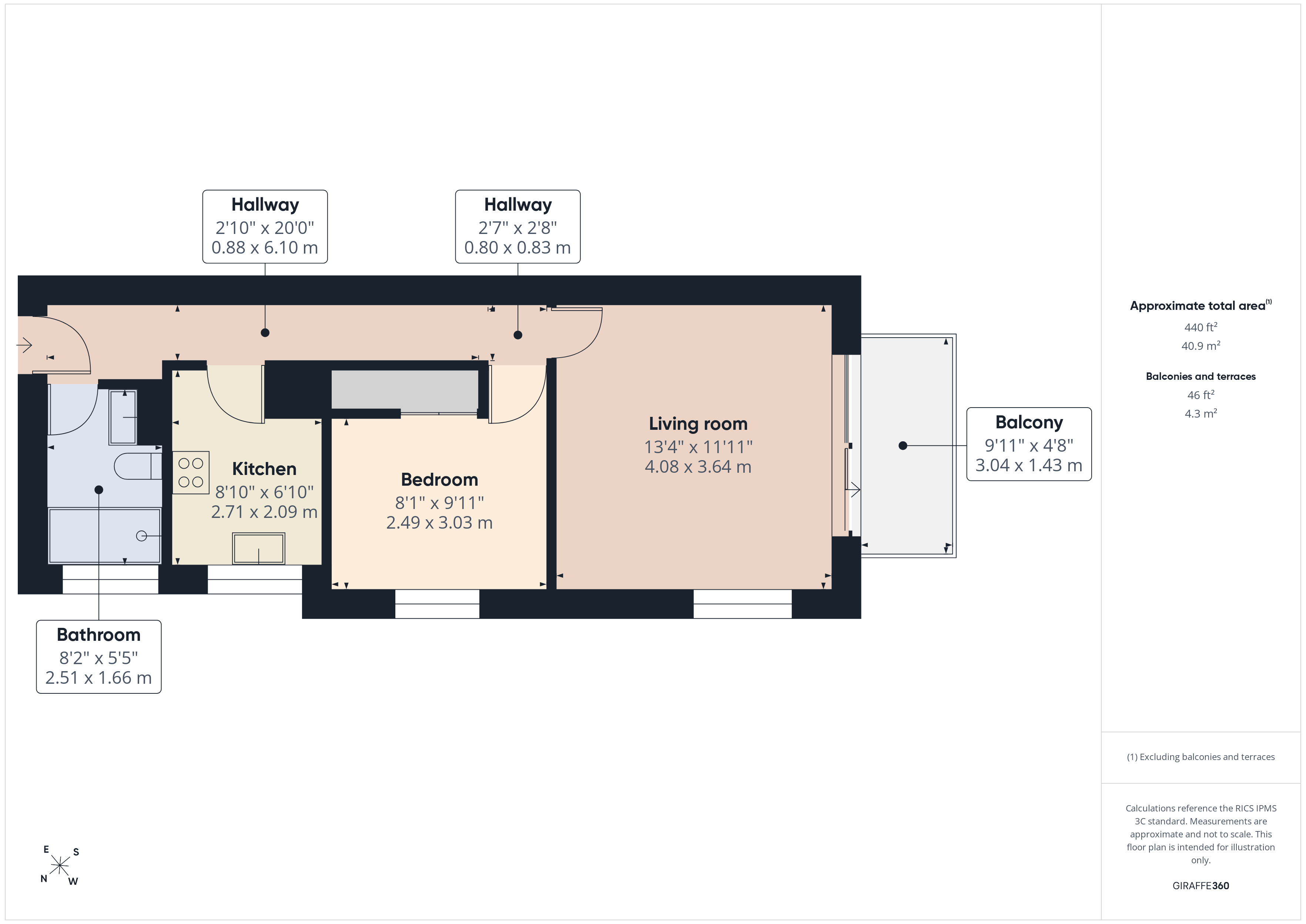 Dyke Road, Hove floorplan