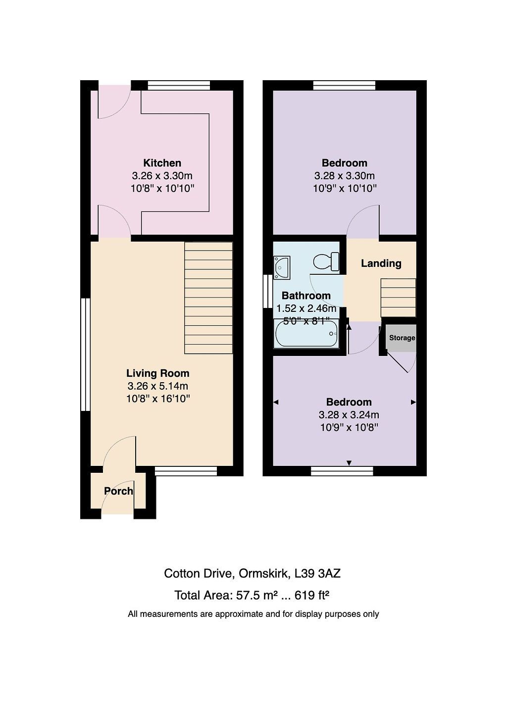 40c, Cotton Drive, Ormskirk floorplan