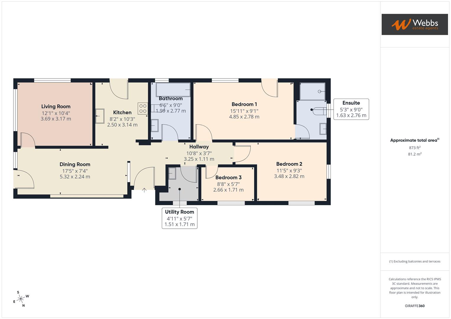 109, Lower Lodge Rugeley Road, Rugeley floorplan