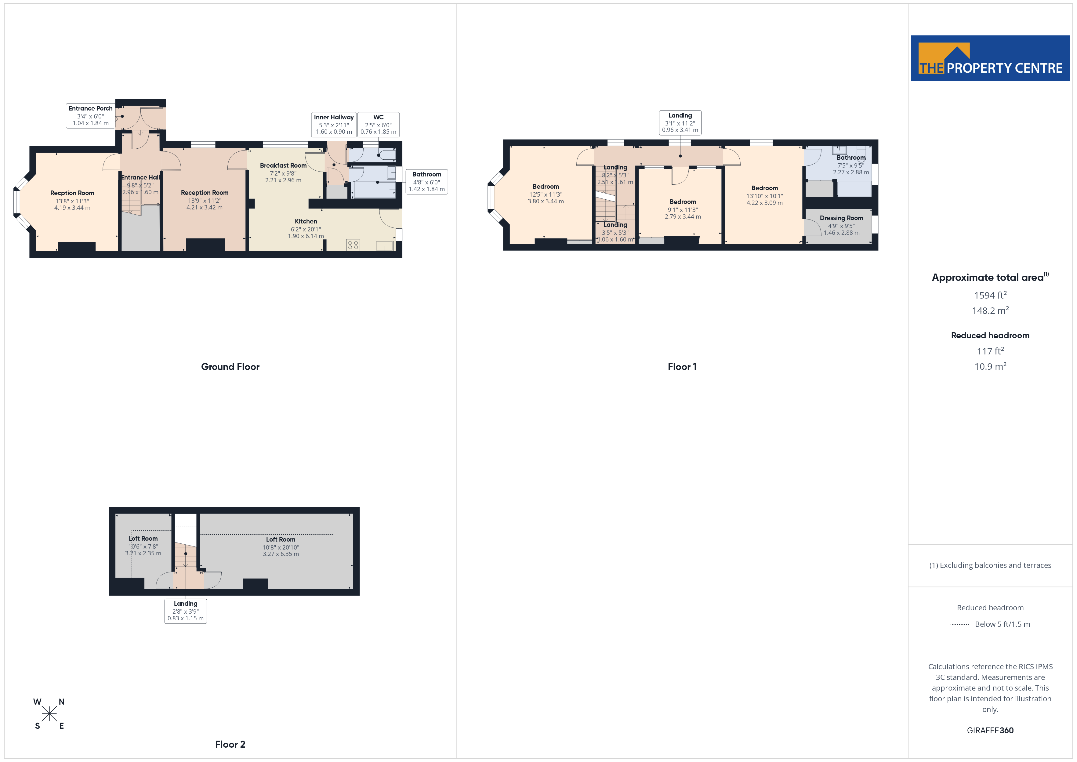 95, Howard Street, Gloucestershire floorplan