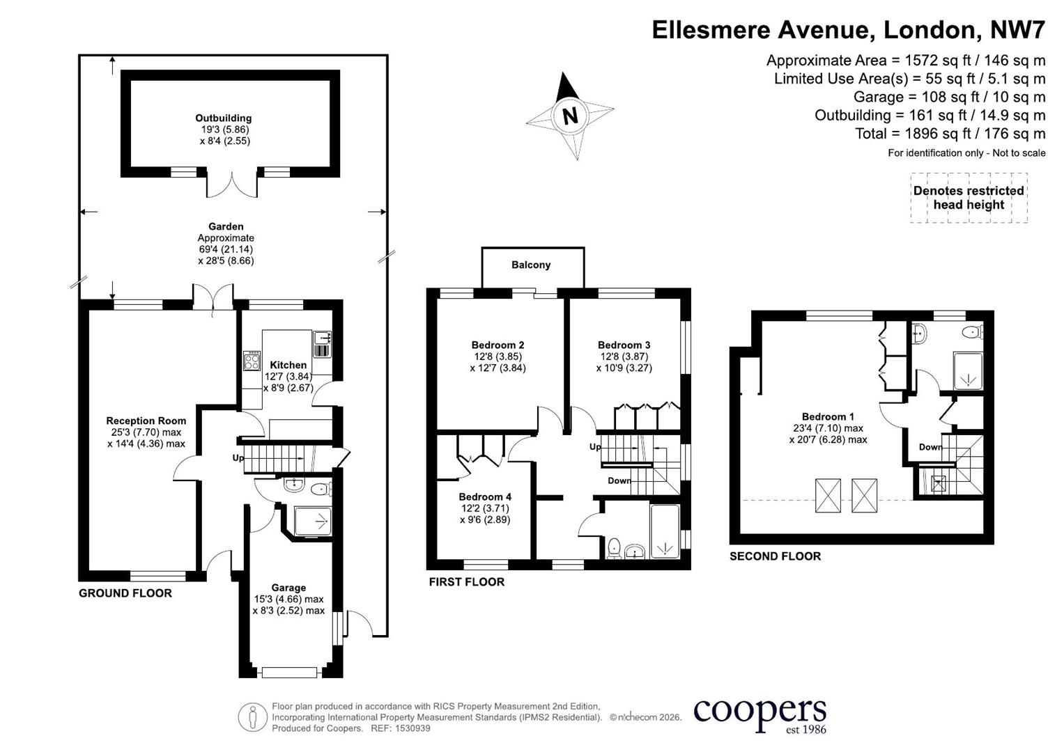 Ellesmere Avenue, London floorplan