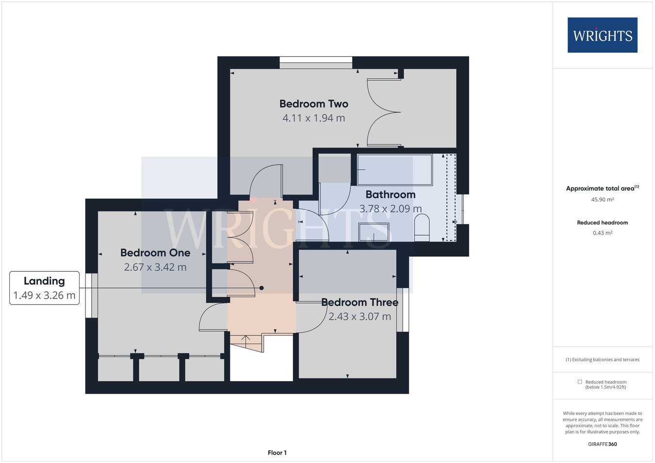 33, Station Road, Welwyn floorplan
