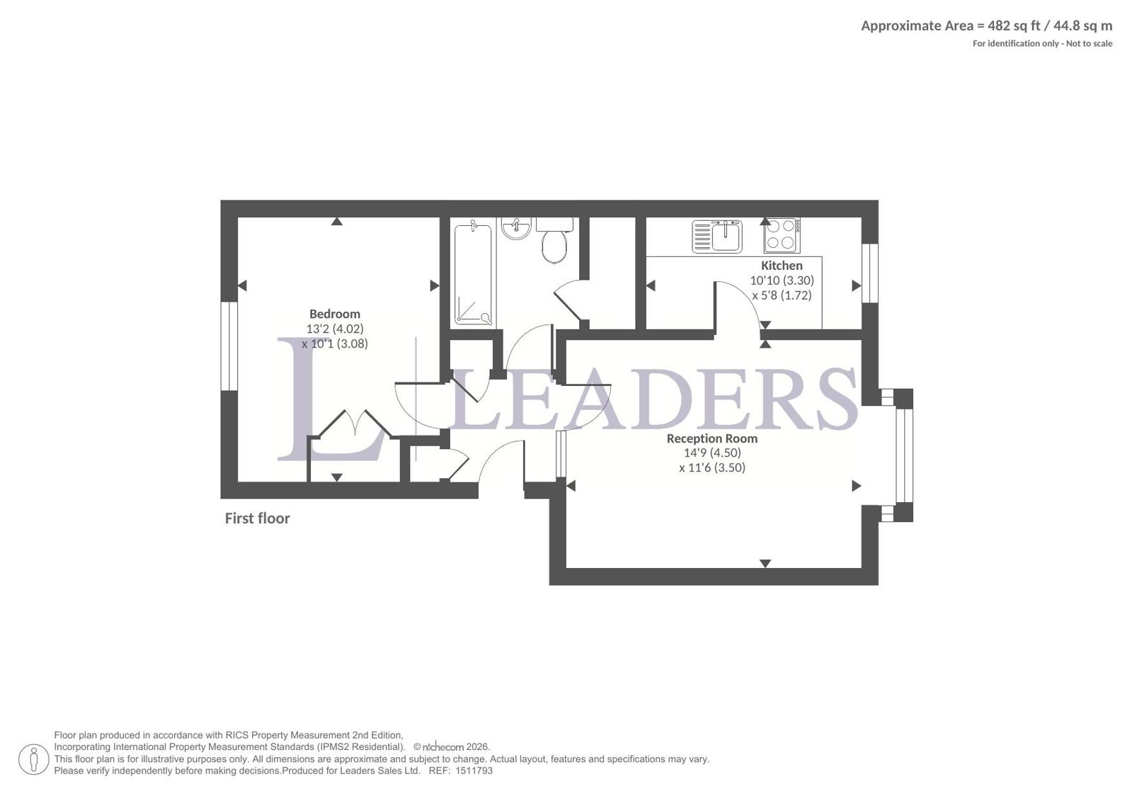 3, Green Acres, Croydon floorplan