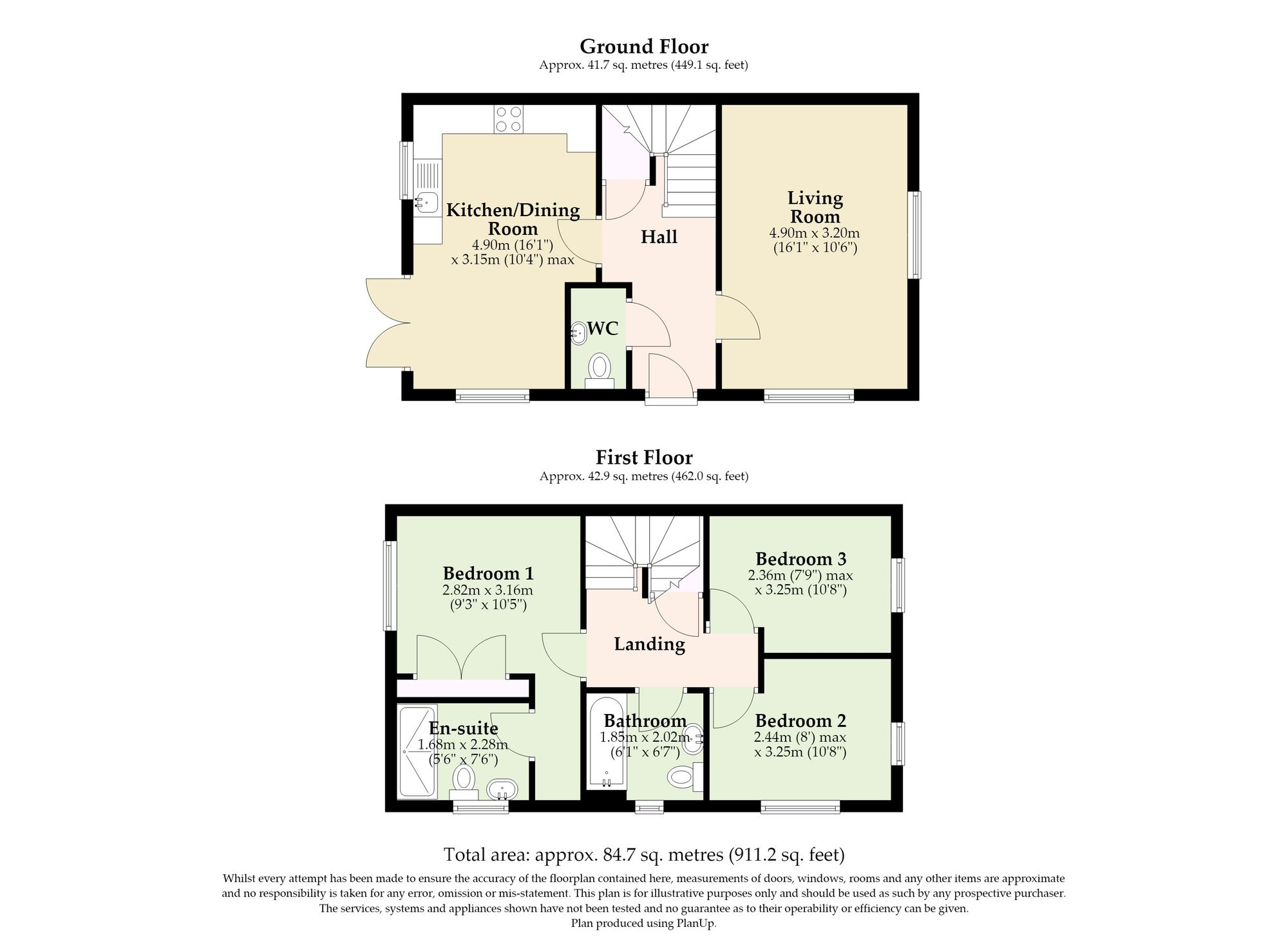 2 Daffodil Close, Stowmarket floorplan