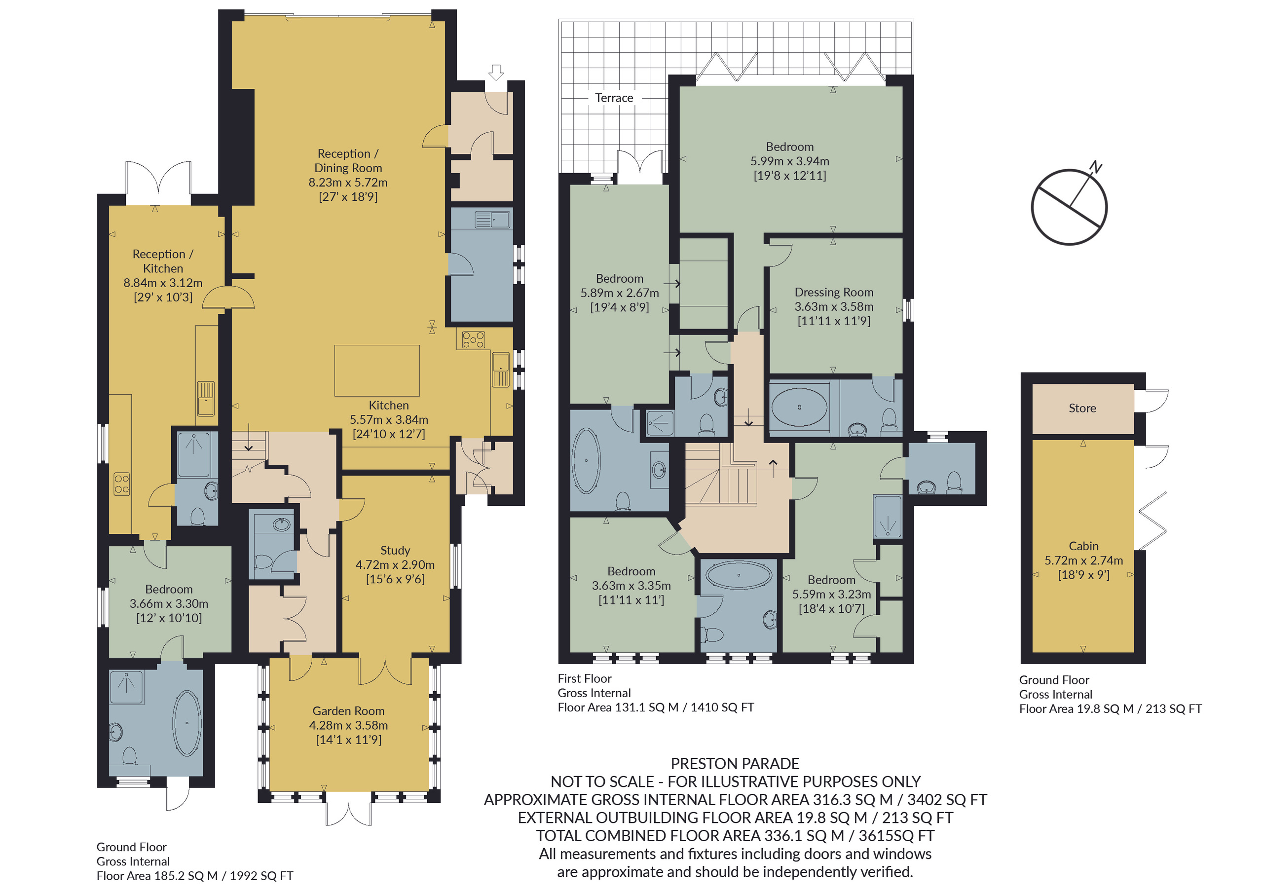 23 Preston Parade, Whitstable floorplan