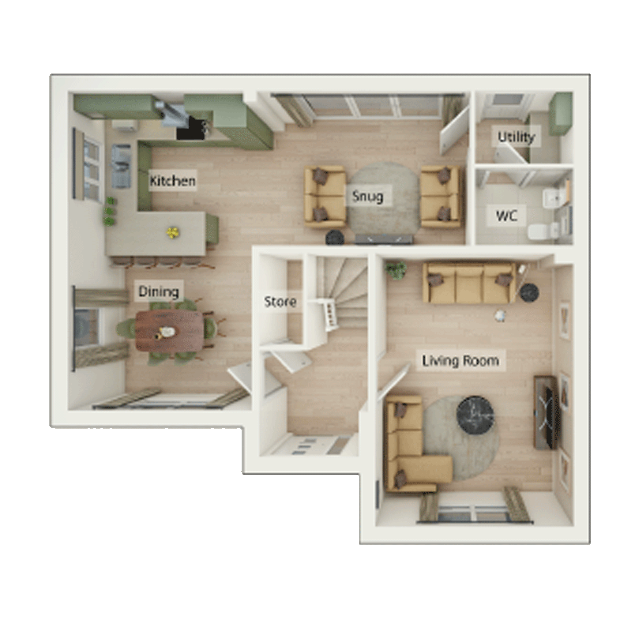 371, Bluebell Way, Easton, Norwich floorplan