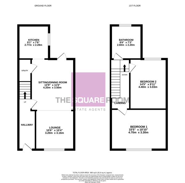 4, Heys Street, Thornton floorplan