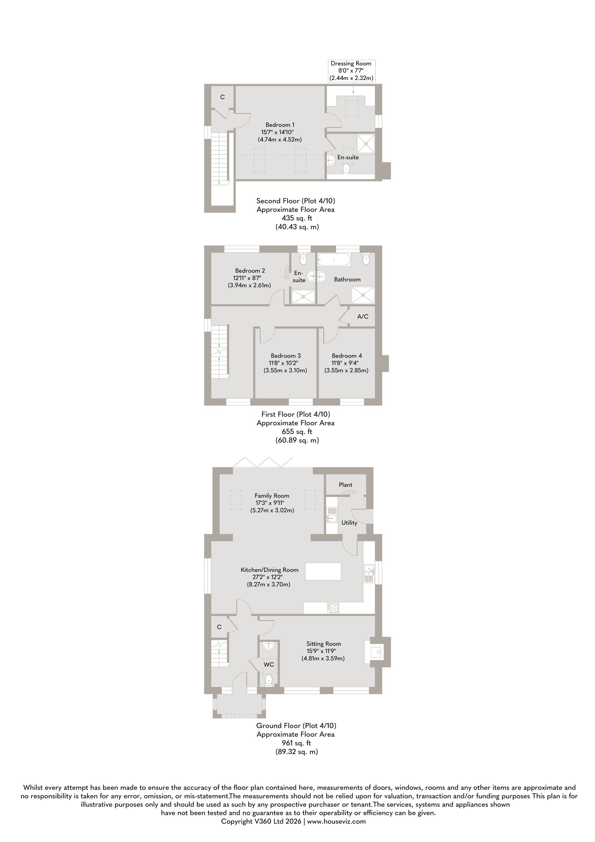 Plot 4, 9 Russell Court, Kings Lynn floorplan