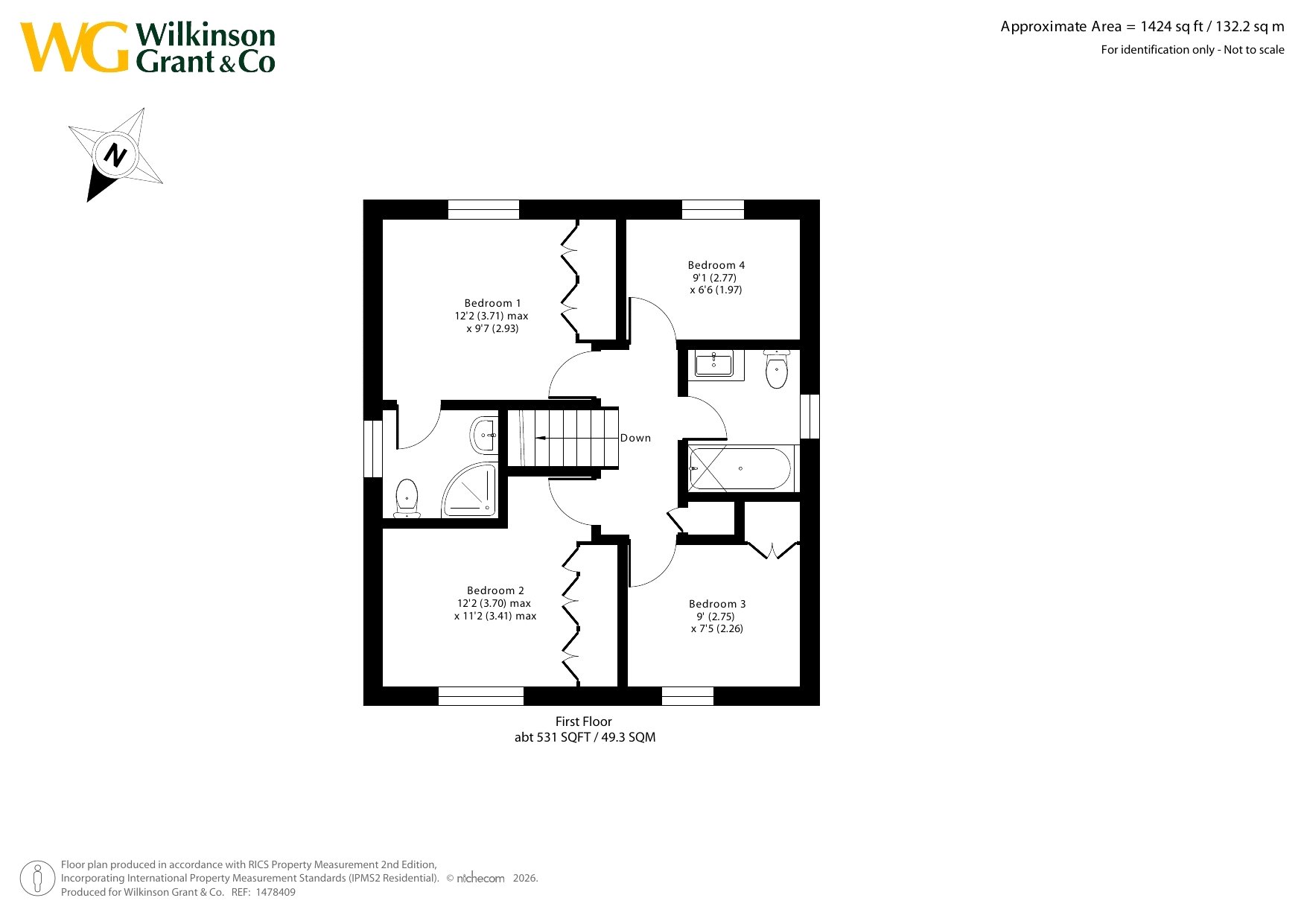 12, Veitch Gardens, Alphington floorplan
