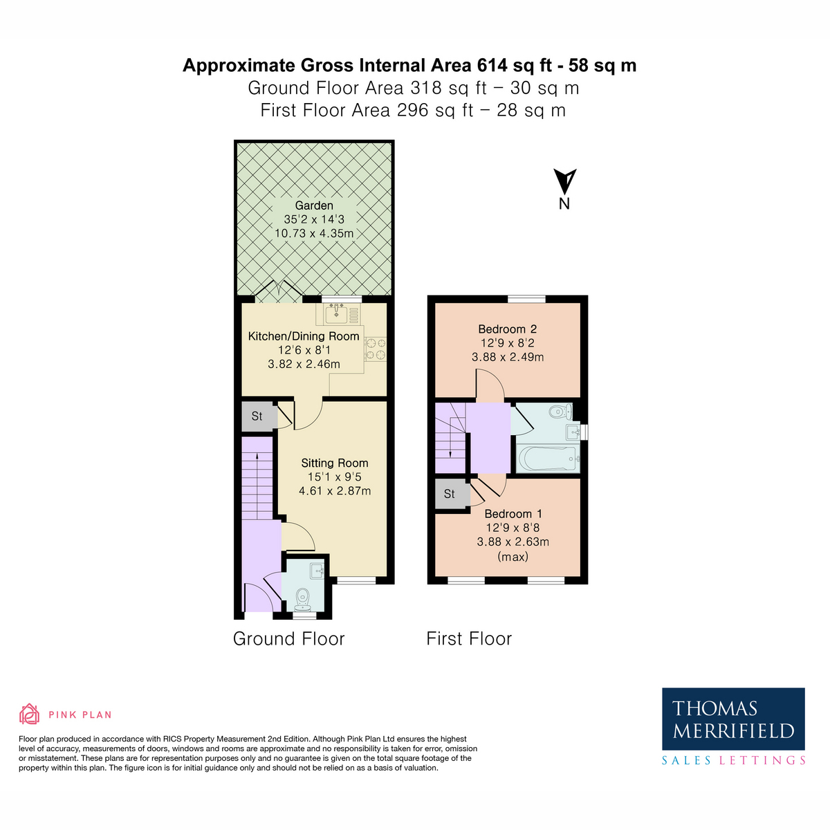 37, Arnold Way, Wantage floorplan