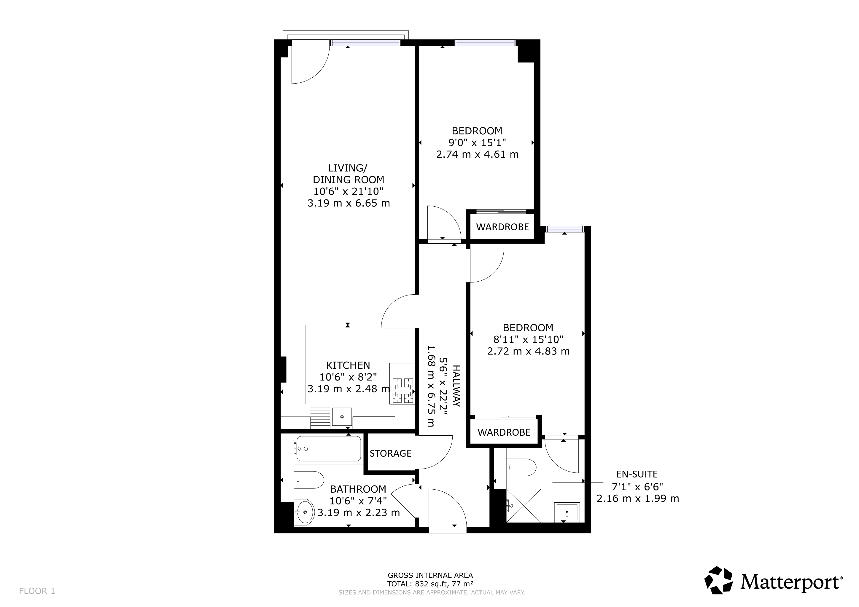 Lancefield Quay, Glasgow floorplan