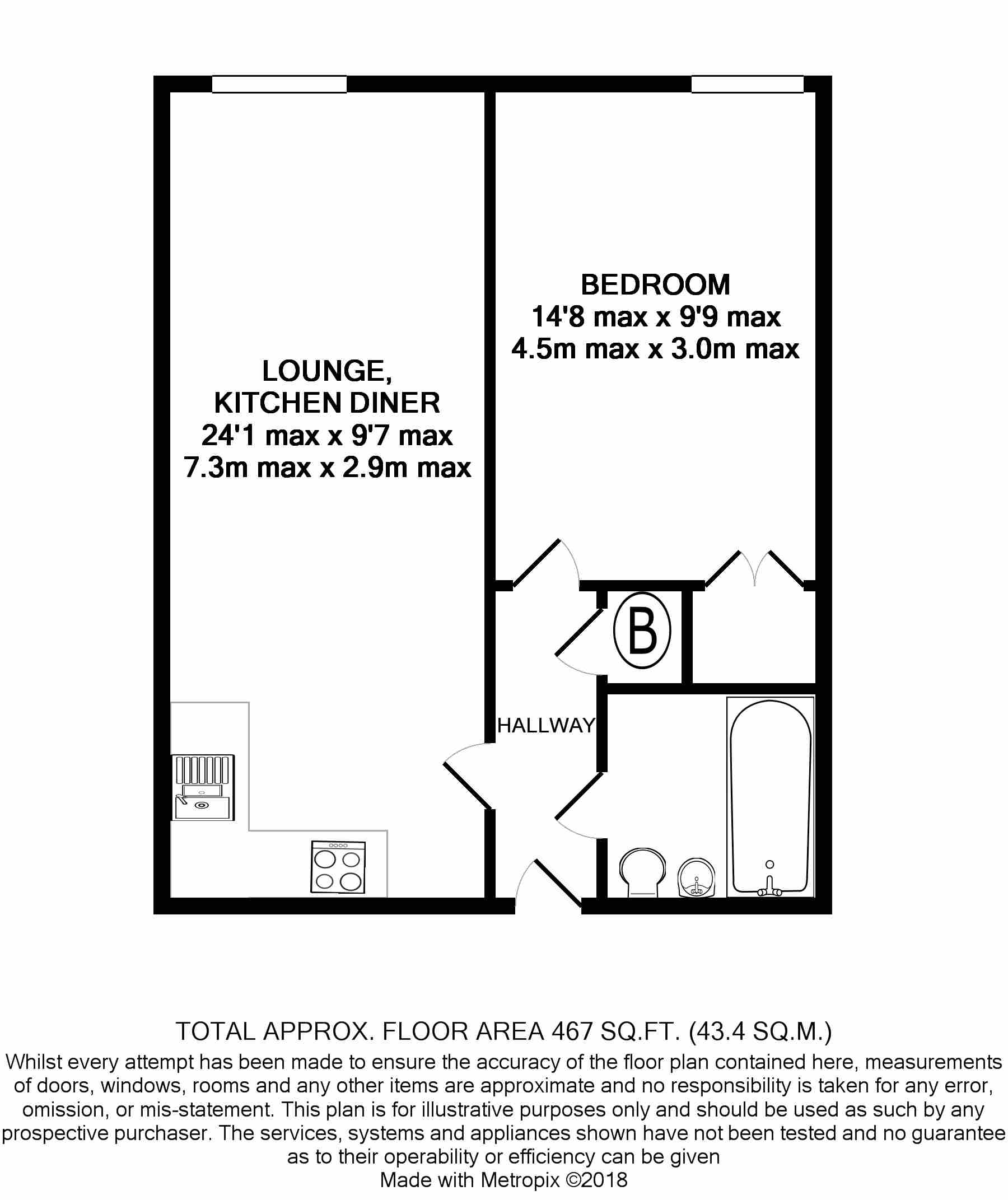 1 bed flat to rent in Octahedron, Street, Birmingham B3 Zoopla