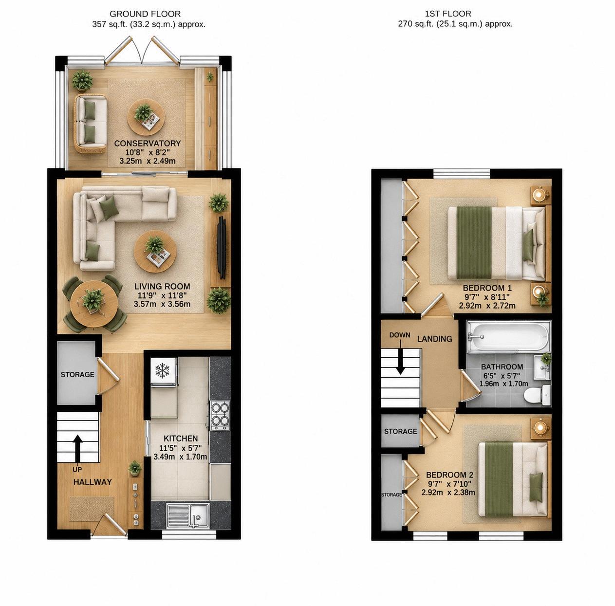 Murrain Drive, Maidstone floorplan