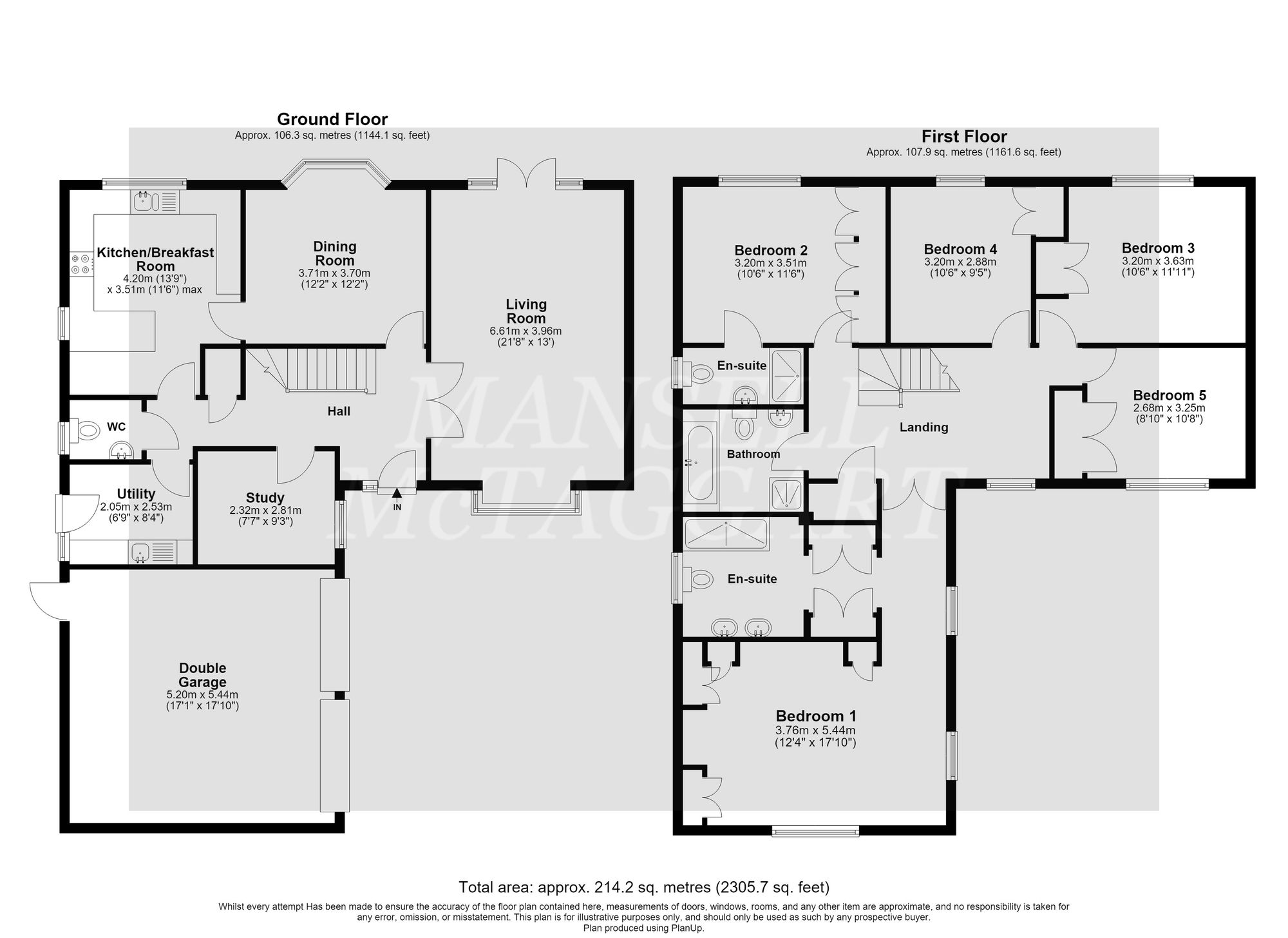 2 Pagewood Close, Crawley floorplan
