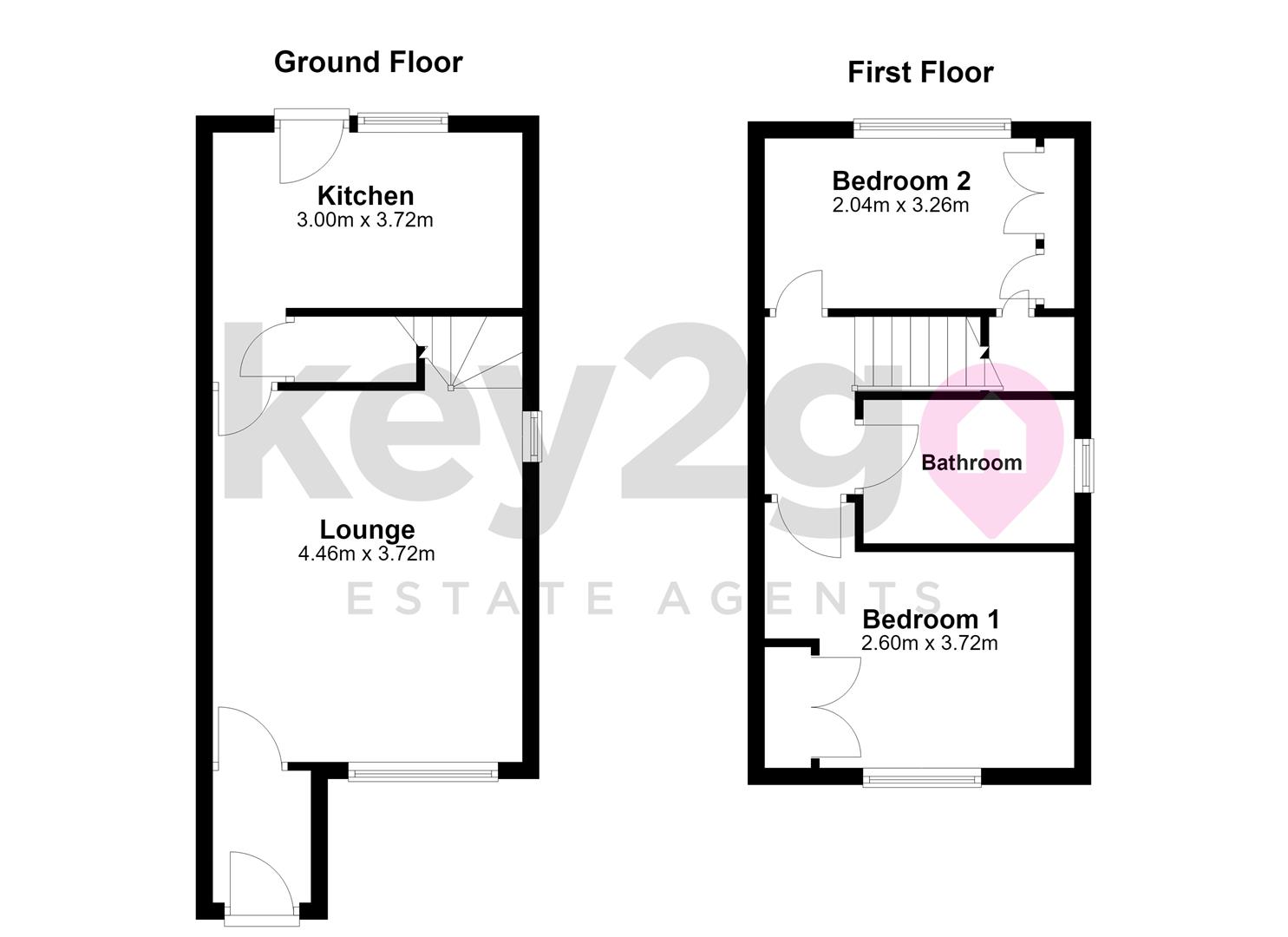 6, School Road, Sheffield floorplan