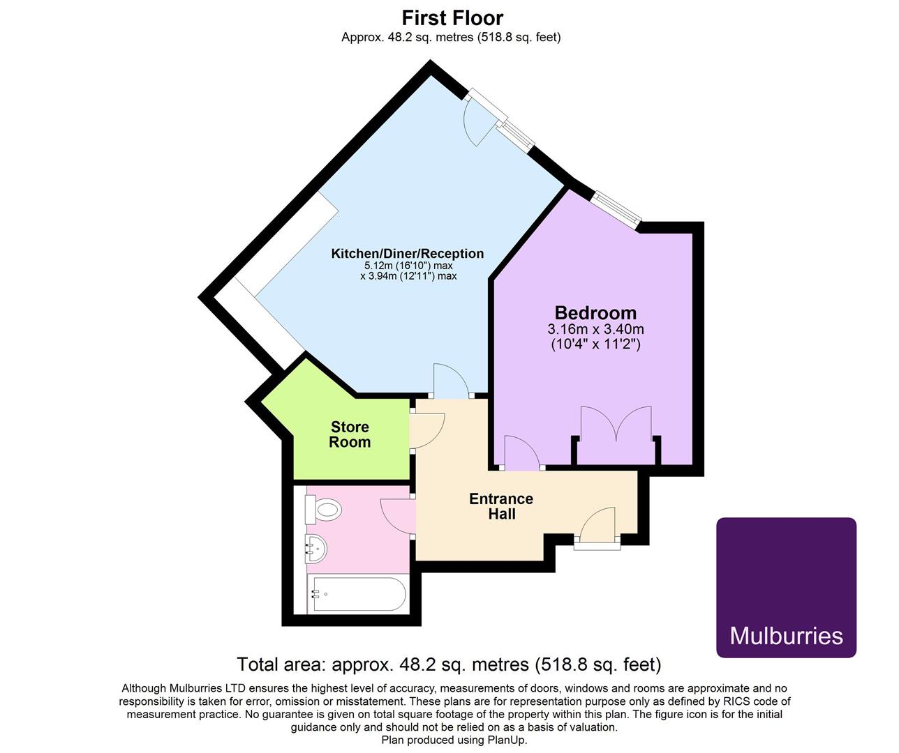 68 The Foundry, Dacorum Way, Hemel Hempstead floorplan