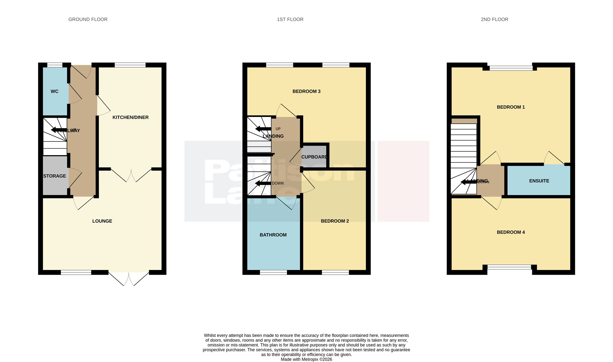 10, Yaffle Crescent, Kettering floorplan