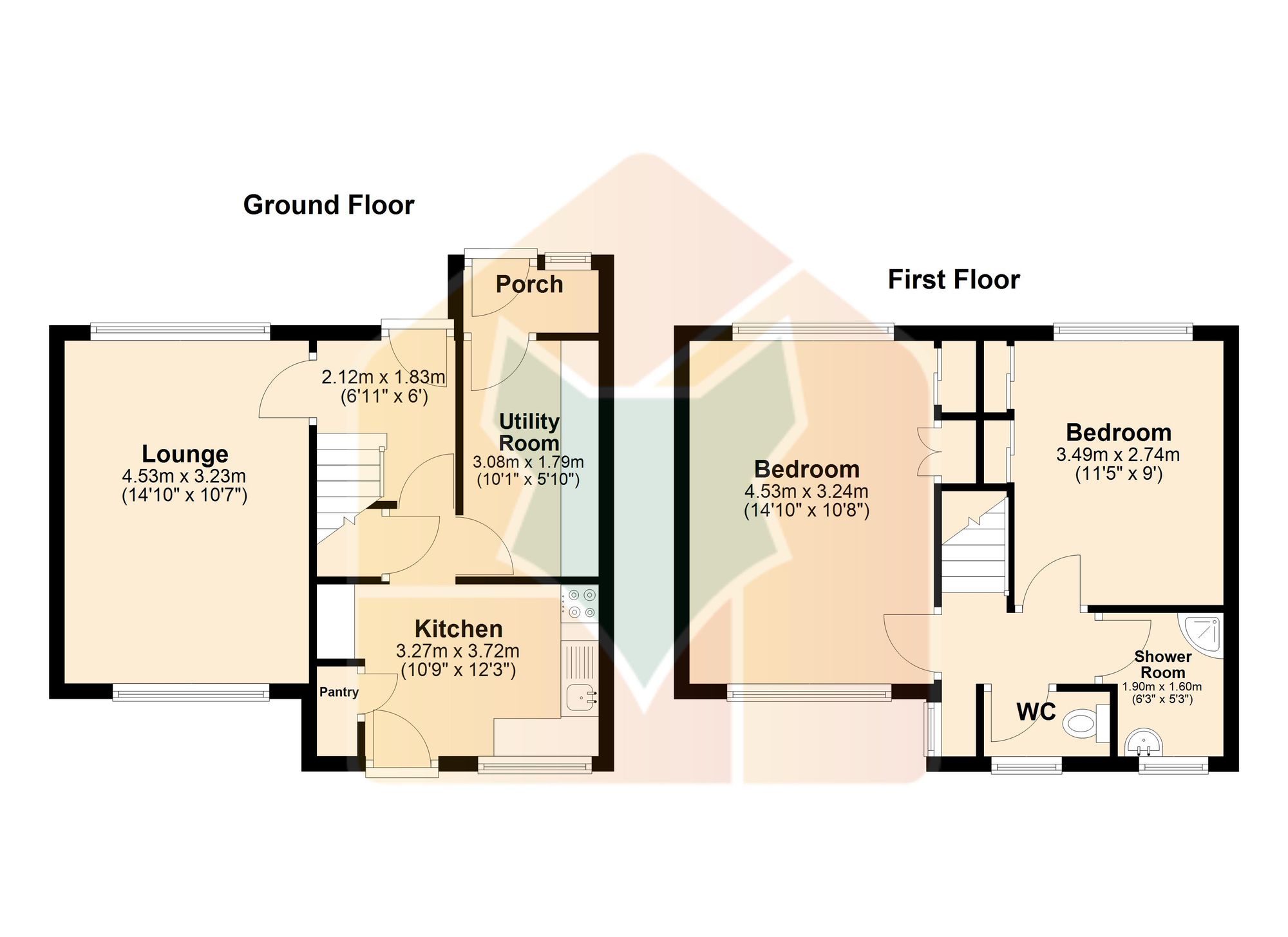 44 Chesswick Crescent, Scunthorpe floorplan