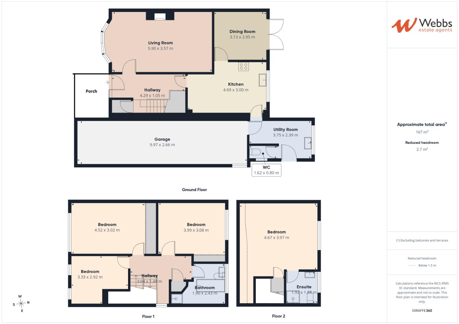 140, Cannock Road, Cannock floorplan