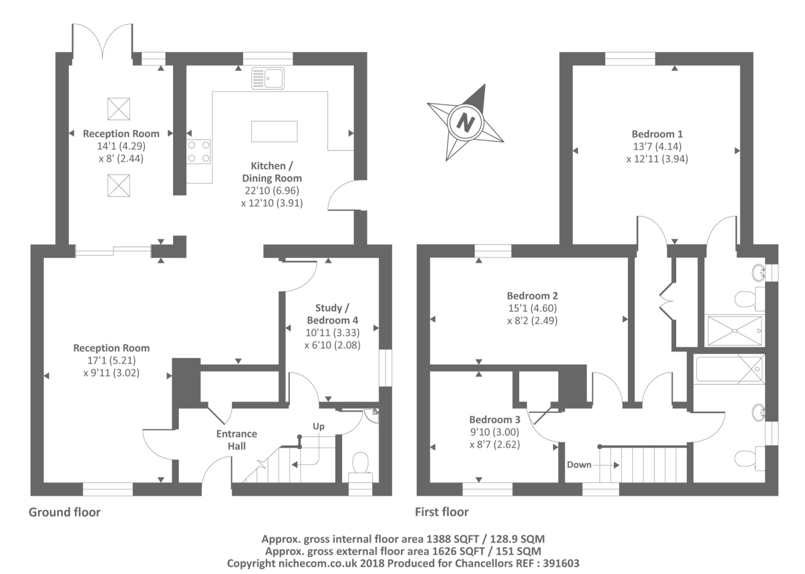 3 Bedrooms Semi-detached house to rent in Nineacres Lane, Charlbury OX7