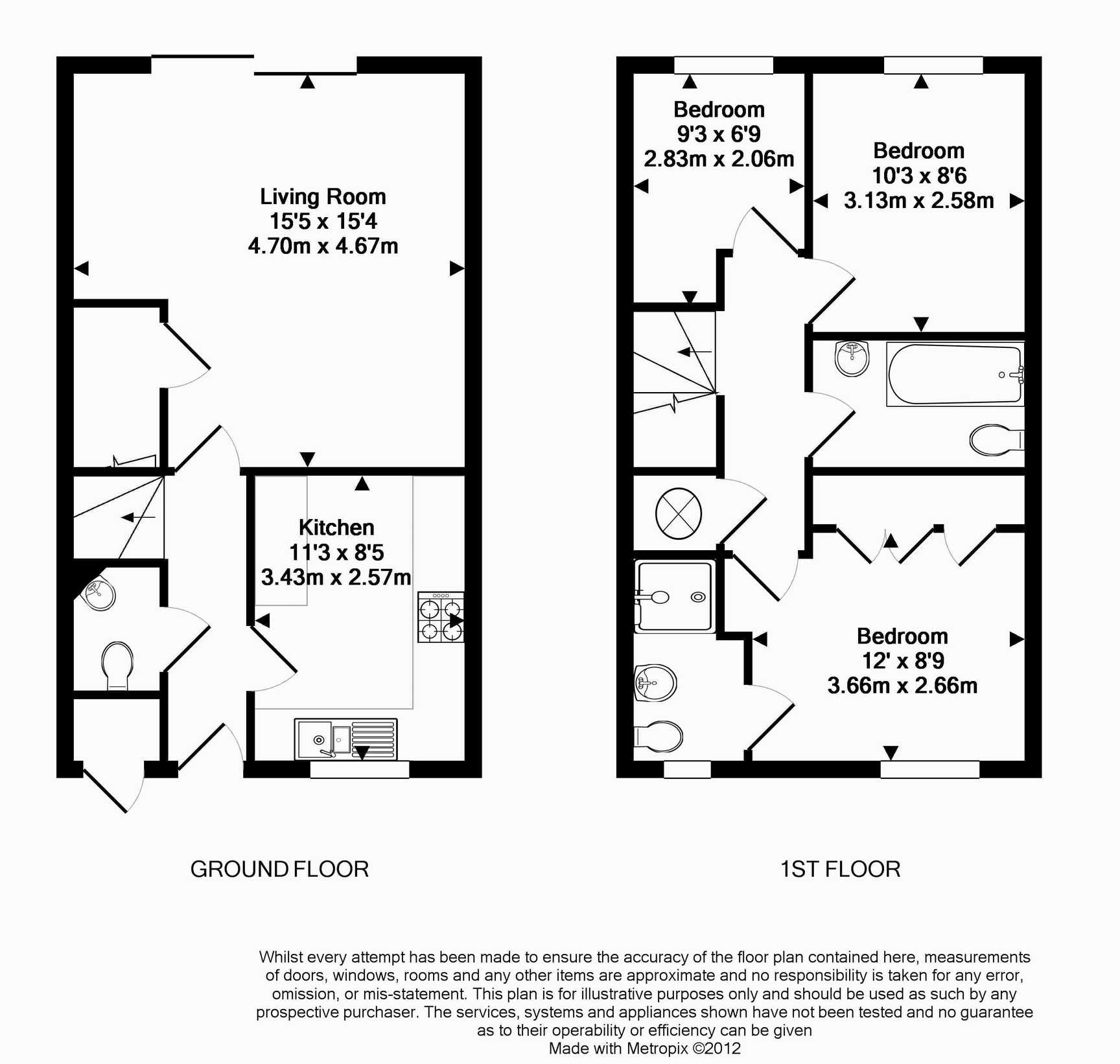The West Hundreds, Elvetham Heath, Fleet GU51, 3 bedroom terraced house