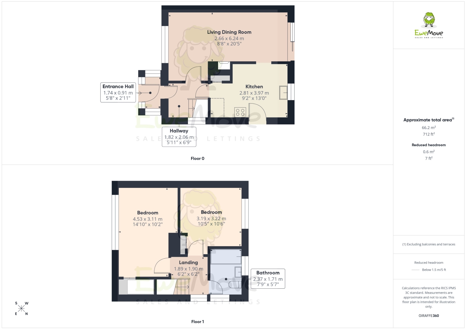 106, WYLIE ROAD, ROCHESTER floorplan