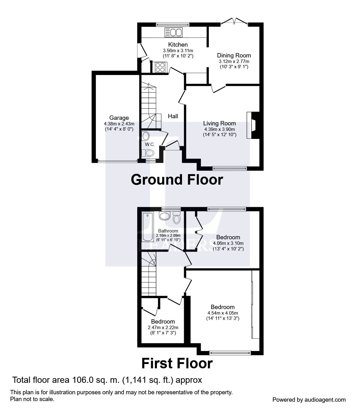 3 Bedrooms Semi-detached house to rent in East Hill, Maybury, Woking GU22