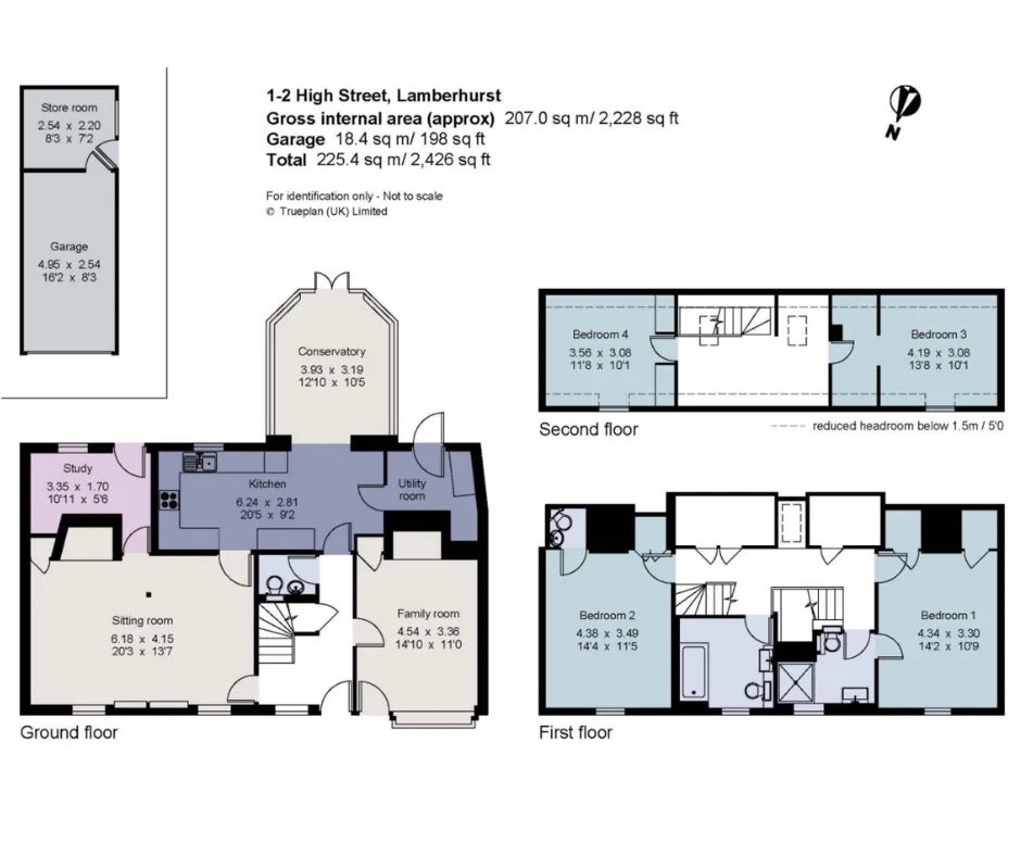 1-2, High Street, Tunbridge Wells floorplan