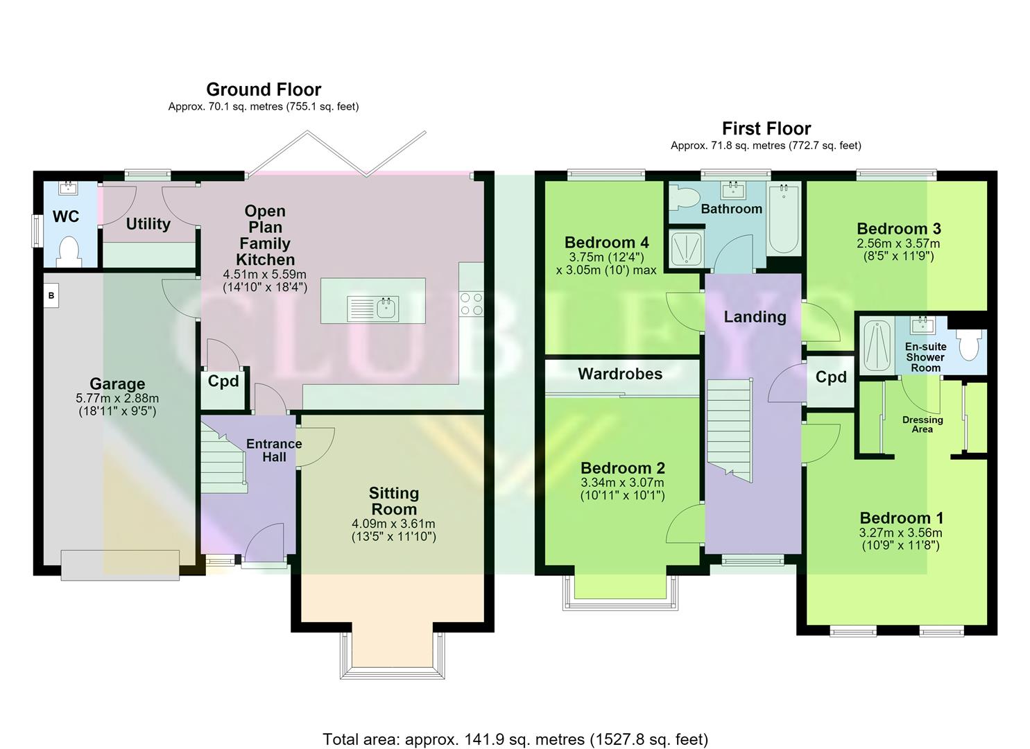 8, Cavendish Drive, Market Weighton floorplan