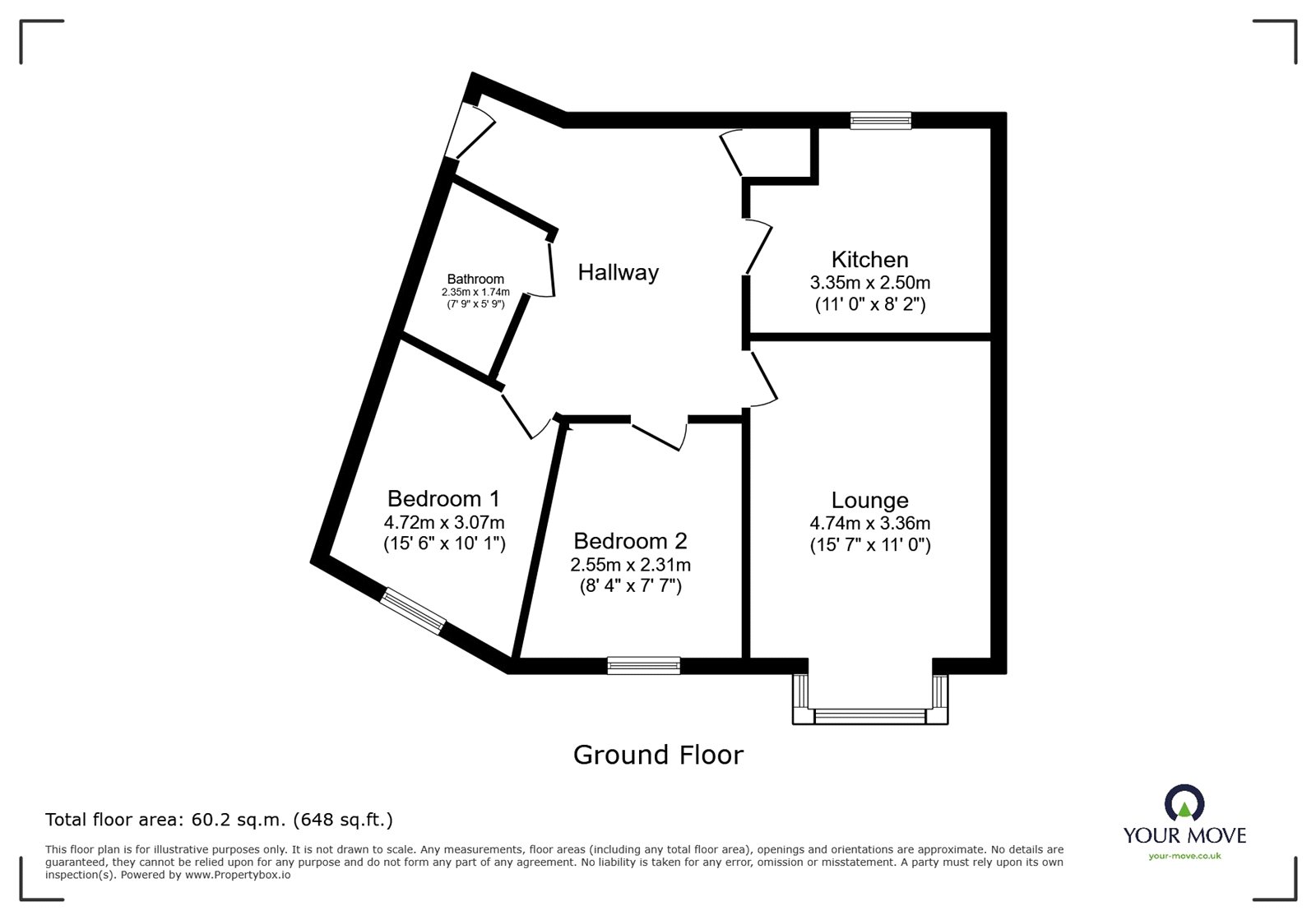 3, Ezra Gardens, Bedworth floorplan