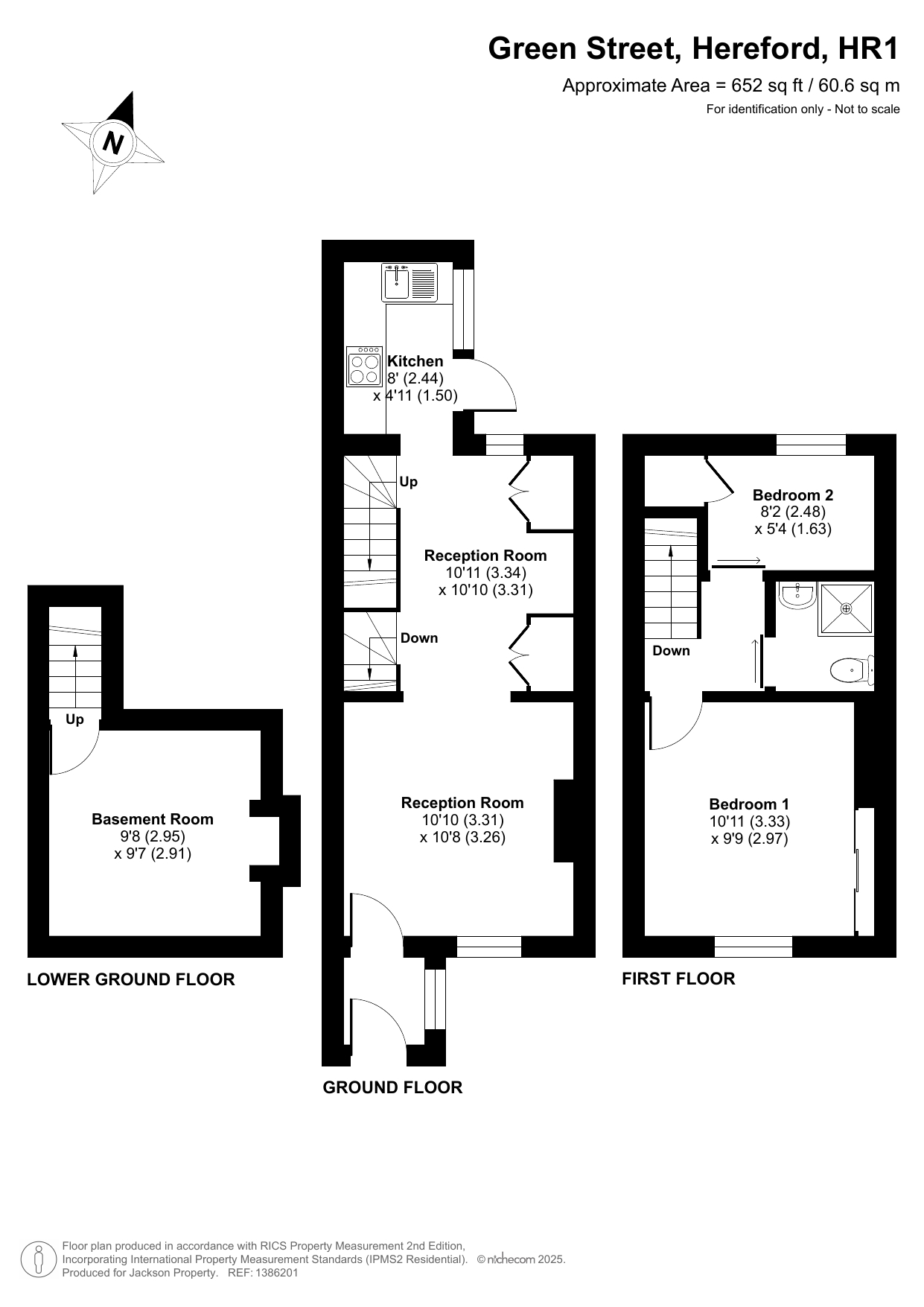 4 St. James Terrace, Hereford floorplan