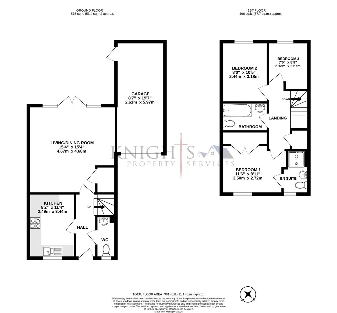 4, Allbrook Close, Bagshot floorplan