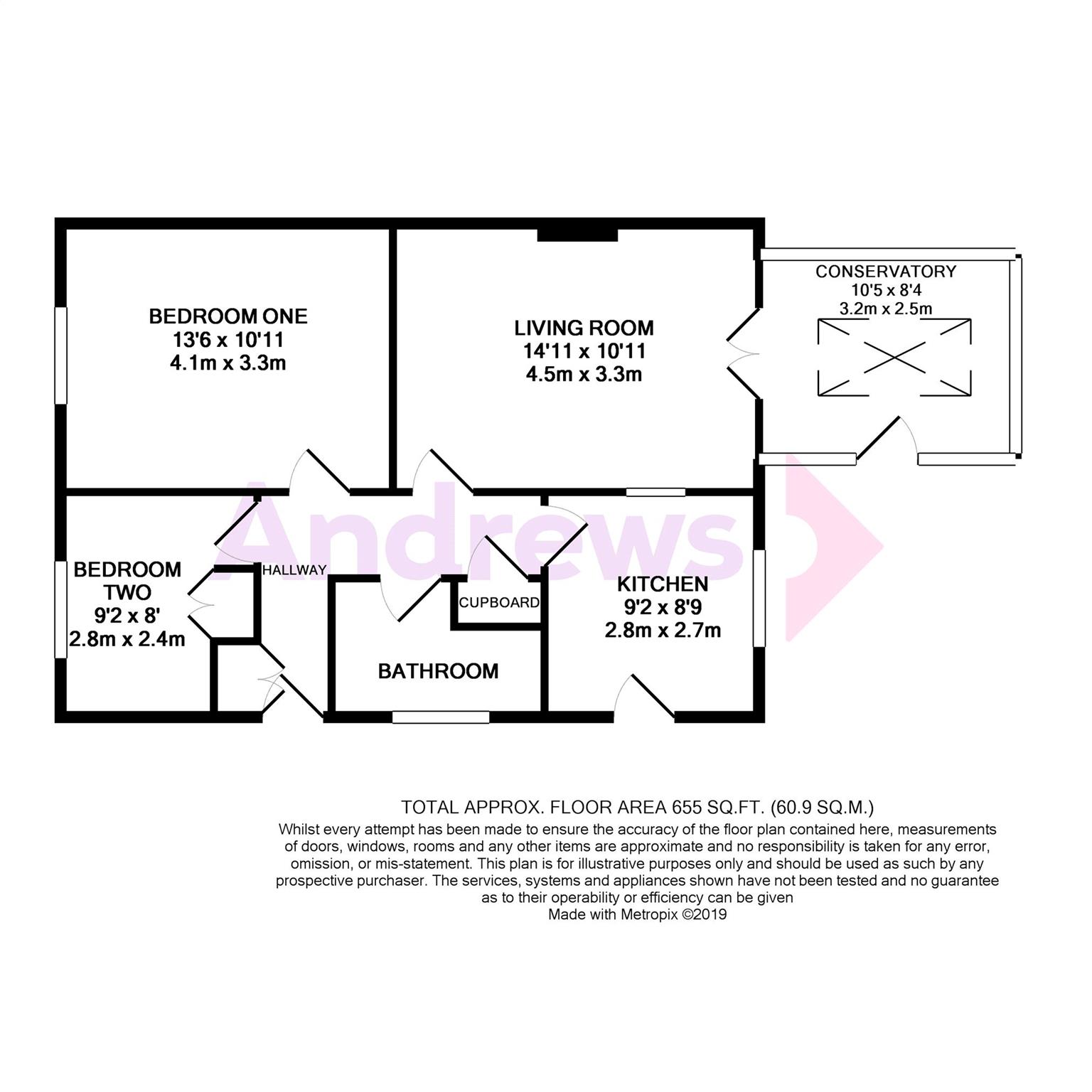 2 Bedrooms Semi-detached bungalow for sale in Oakfield Road, Bishops Cleeve GL52