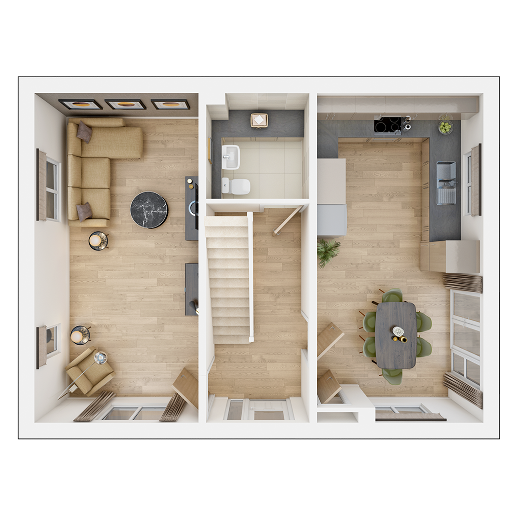 The Plumdale - Plot 4, Squires Cross, Squires Road, Stretton-On-Dunsmore floorplan