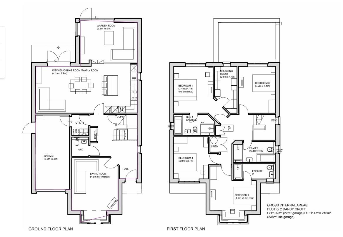 2 Danby Croft, Leatherhead Road, Great Bookham floorplan