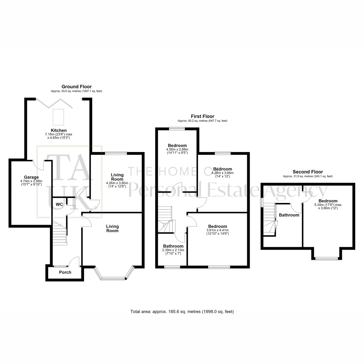 120, Longhurst Lane, Stockport floorplan