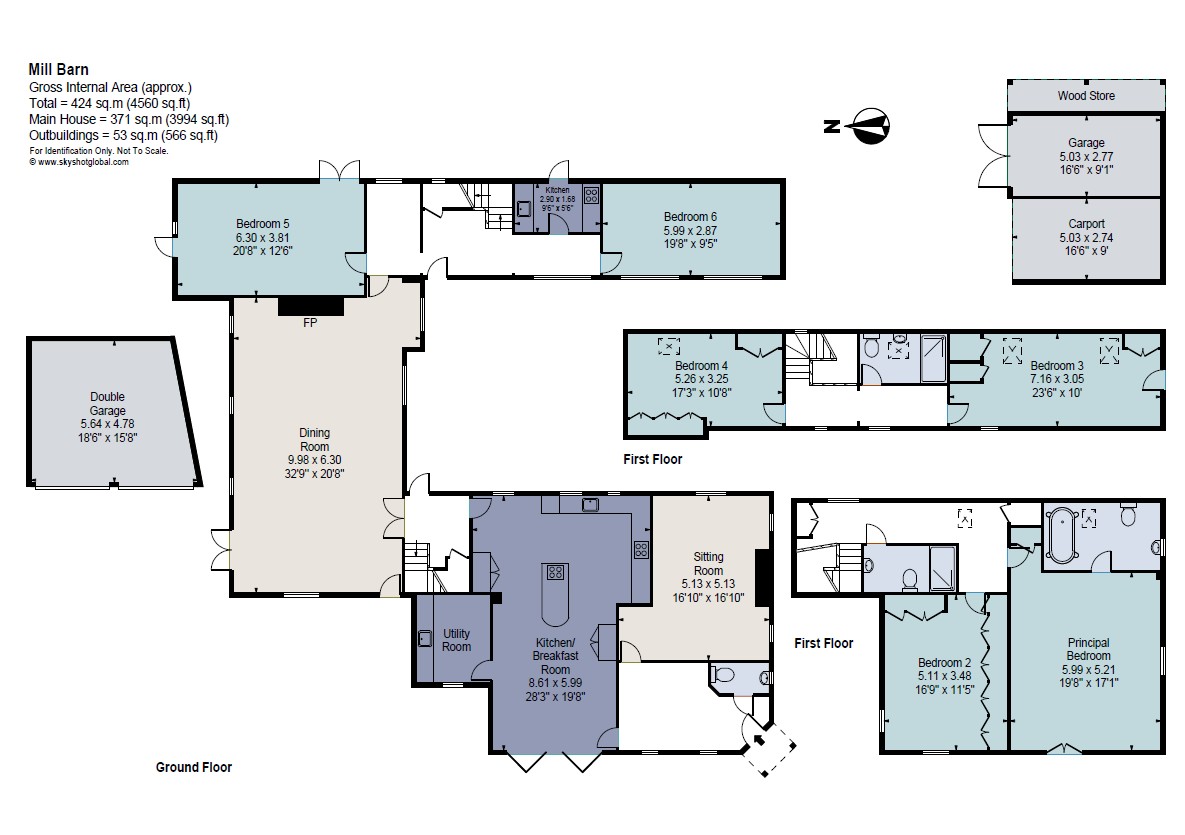 Mill Barn,, Goose Rye Road, Guildford floorplan
