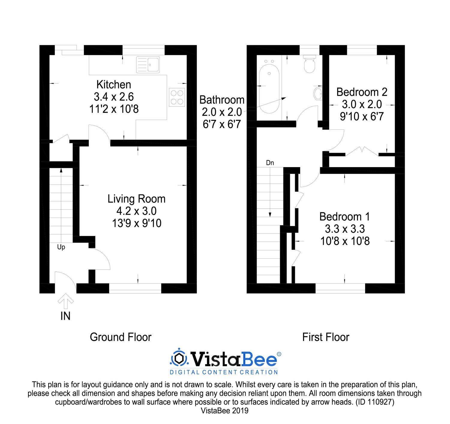 2 Bedrooms Terraced house for sale in Millgate Terrace, Hamilton, South Lanarkshire ML3