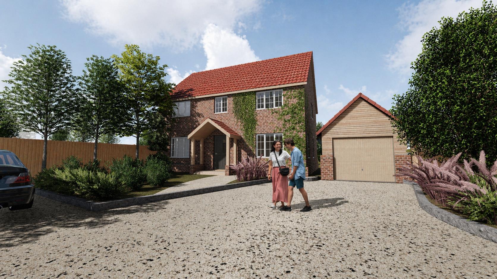 Plot C, Farmhouse Gardens, Nup End, Old Knebworth photo 3