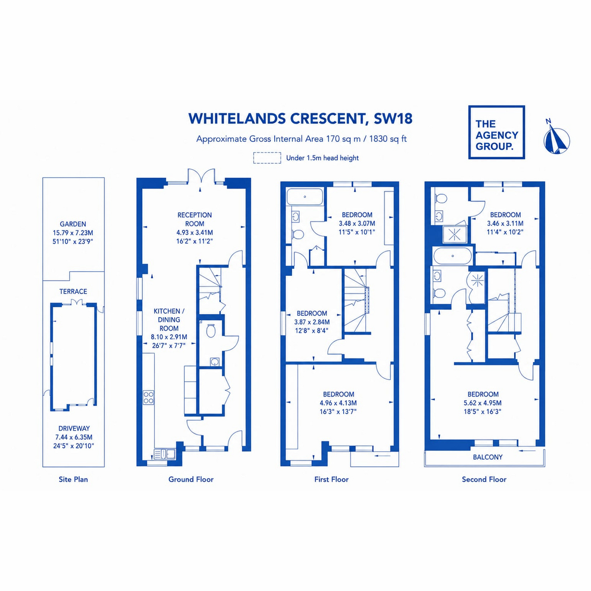 17, Whitelands Crescent, London floorplan