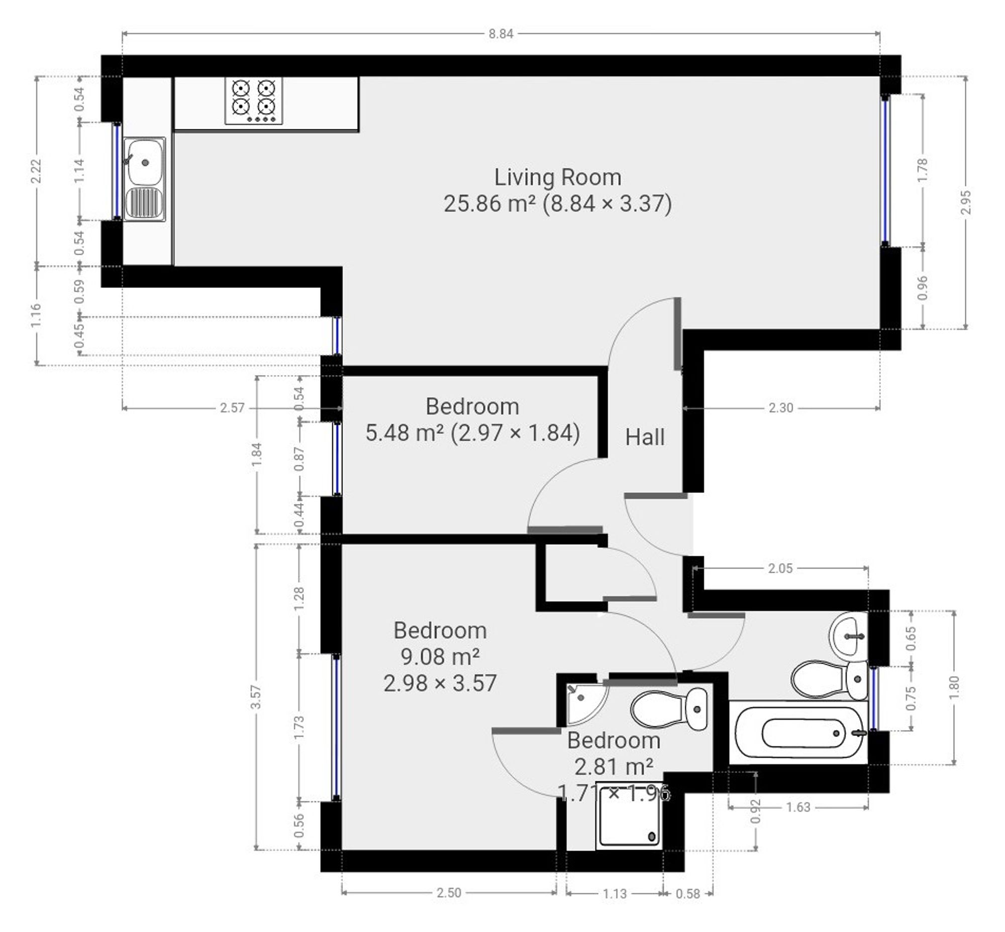 2 Arderne Place, Alderley Edge floorplan