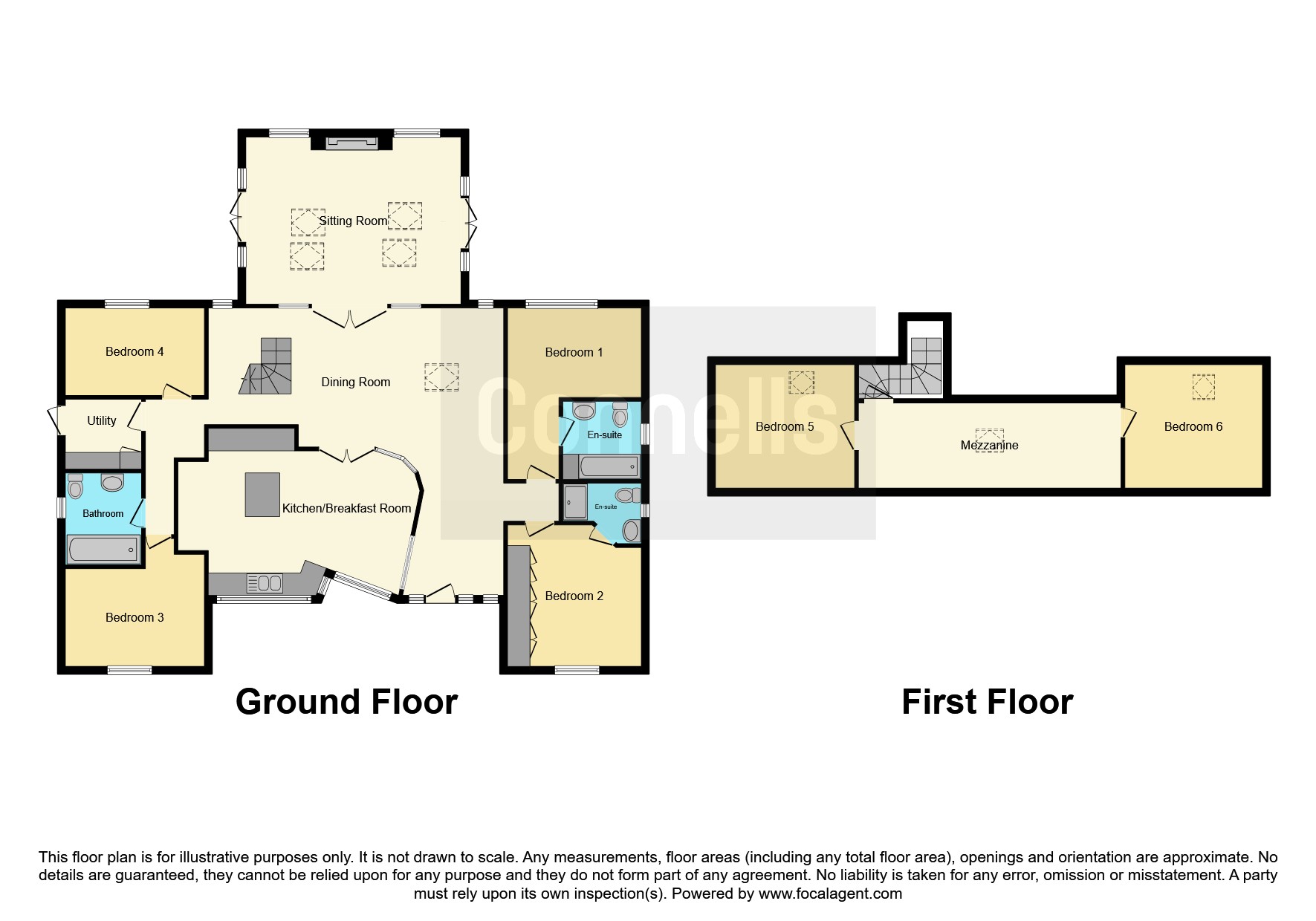 54, Mountford Close, Warwick floorplan