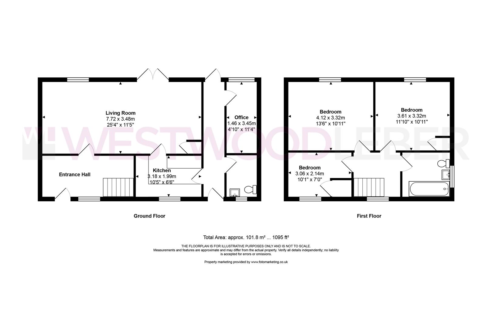 10, Hillside Crescent, Ware floorplan